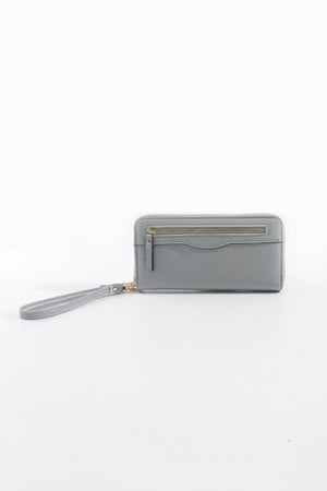 Carraig Donn Front Zip Purse in Grey