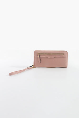 Carraig Donn Front Zip Purse in Pink