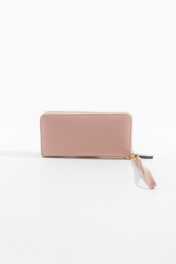 Carraig Donn Front Zip Purse in Pink