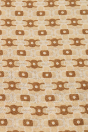 Carraig Donn Geo Print Scarf in Cream