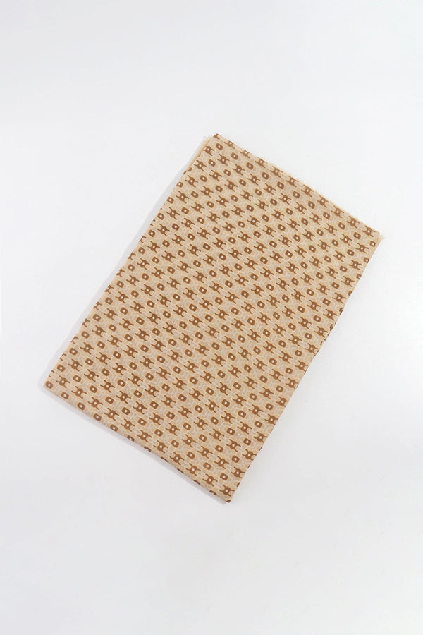 Carraig Donn Geo Print Scarf in Cream