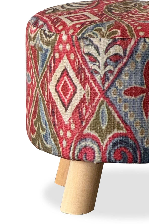 Carraig Donn Geometric Diamond Footstool