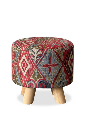 Carraig Donn Geometric Diamond Footstool