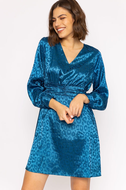 Gianna Dress in Teal