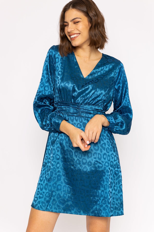 Carraig Donn Gianna Dress in Teal