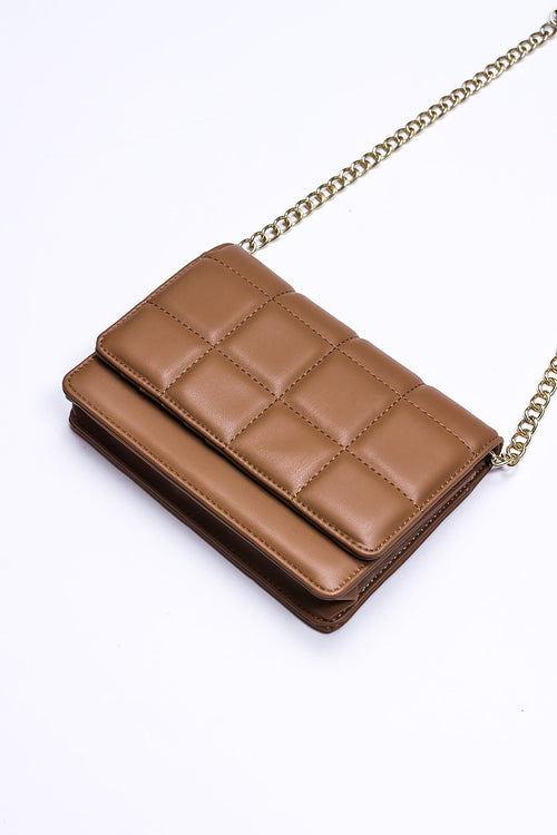 Gift Boxed Crossbody Bag in Tan