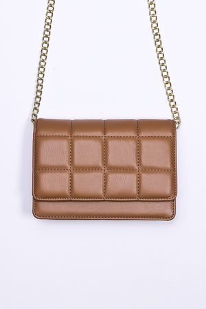 Carraig Donn Gift Boxed Crossbody Bag in Tan