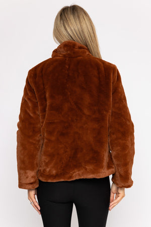 Carraig Donn Gigi Jacket in Brown