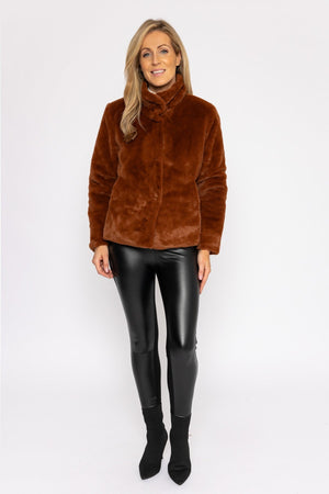 Carraig Donn Gigi Jacket in Brown