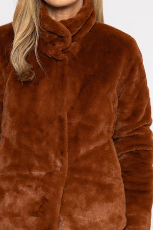 Carraig Donn Gigi Jacket in Brown