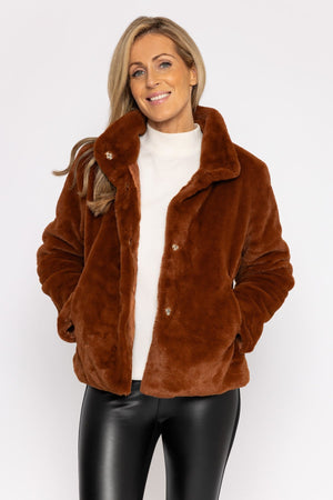 Carraig Donn Gigi Jacket in Brown