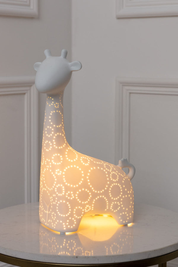 Carraig Donn Giraffe Ceramic Table Lamp