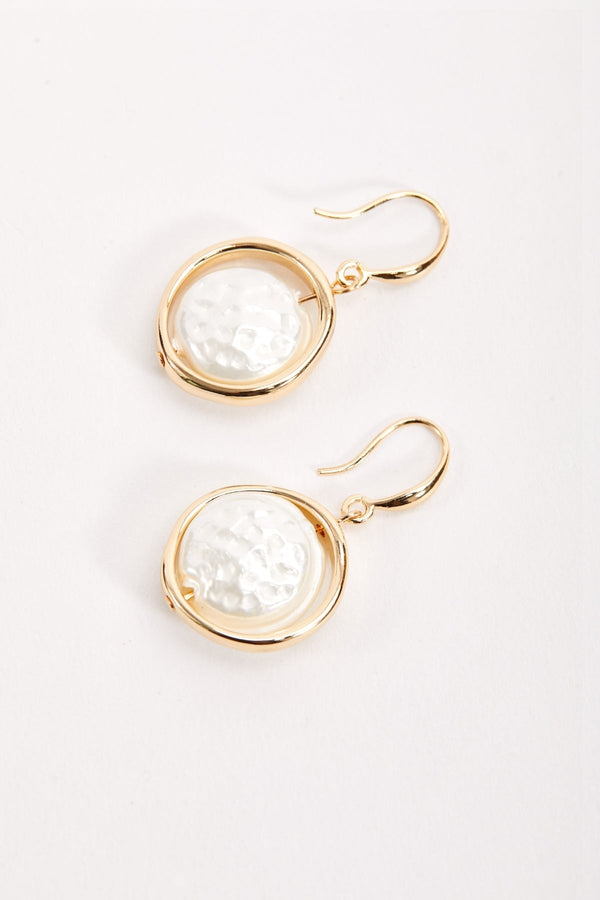 Carraig Donn Glass Pearl Earrings