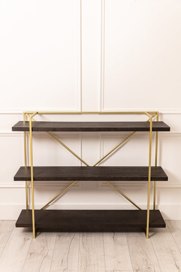 Carraig Donn Gold And Black Console Table