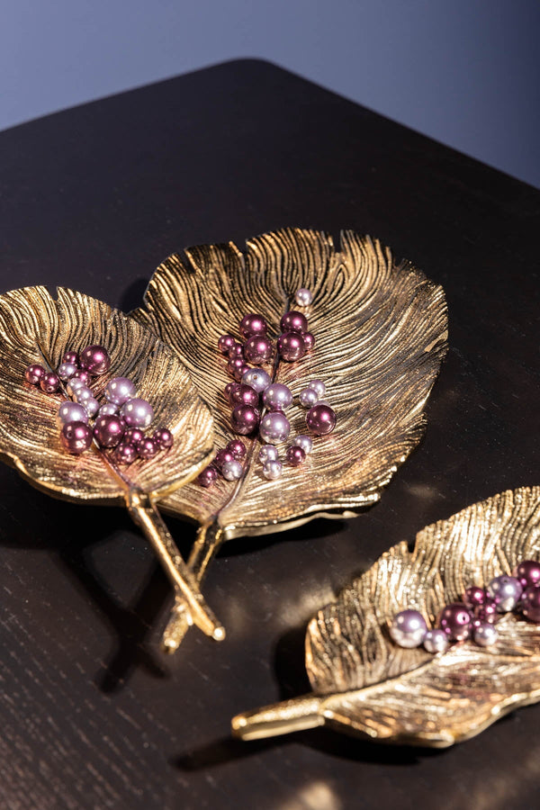Carraig Donn Gold Double Feather Platter