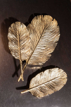 Carraig Donn Gold Double Feather Platter