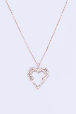 Carraig Donn Gold Hidden Heart Necklace