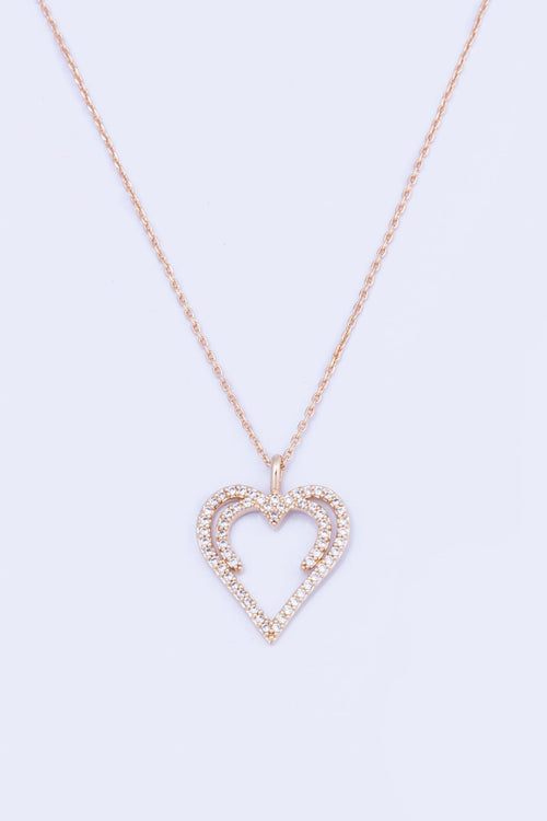 Gold Hidden Heart Necklace