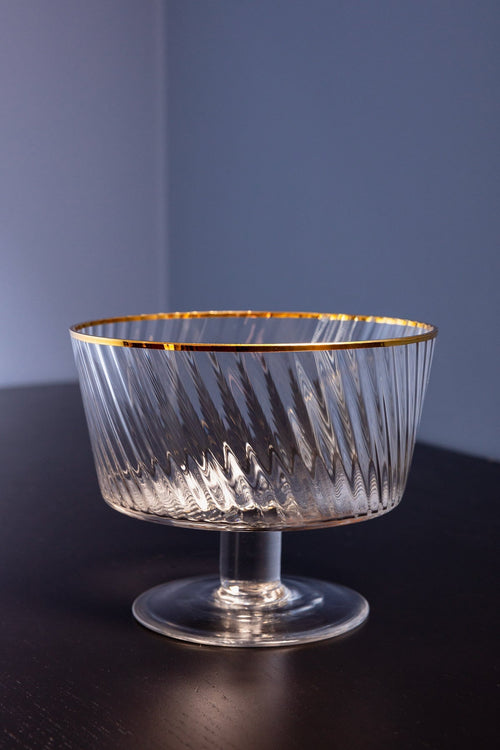 Gold Large Serving Bowl
