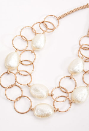 Carraig Donn Gold Link Necklace