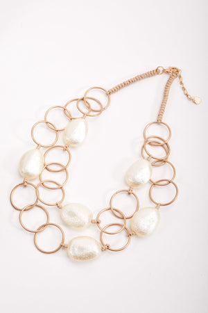 Carraig Donn Gold Link Necklace