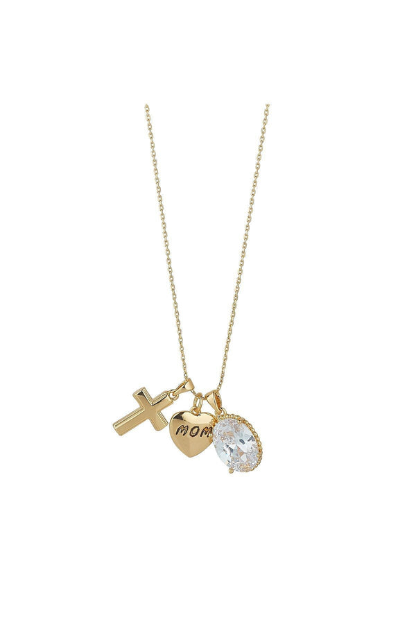 Carraig Donn Gold Mom Charm Pendant
