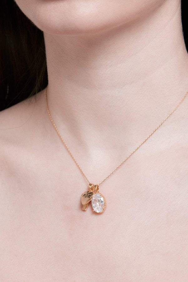 Carraig Donn Gold Mom Charm Pendant