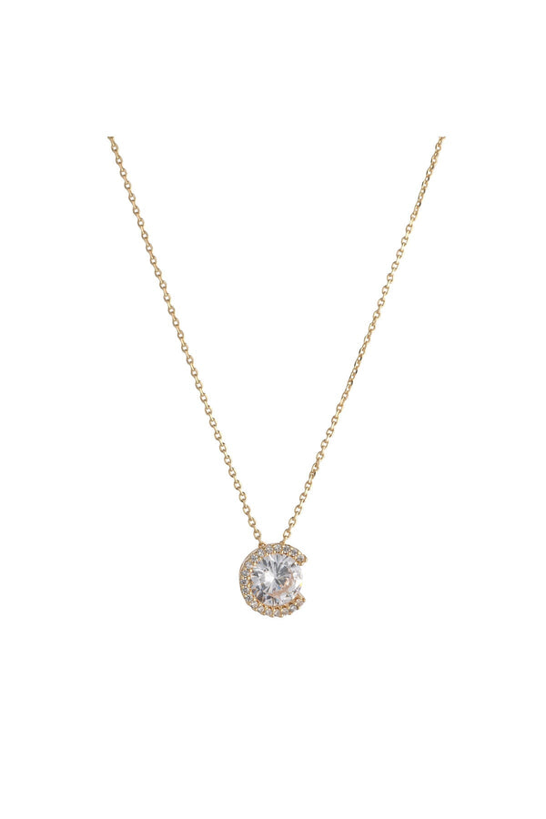 Carraig Donn Gold Solitaire Pendant
