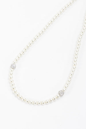 Carraig Donn Gold Tone Pearl Necklace
