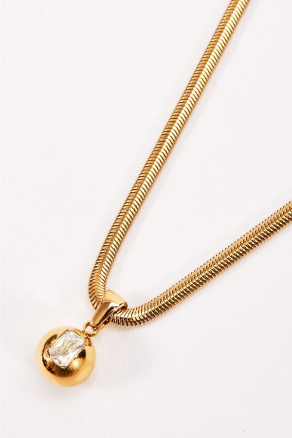 Carraig Donn Gold Tone Pendant Necklace