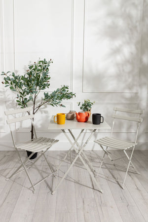 Carraig Donn Grey 2 Person Bistro Set