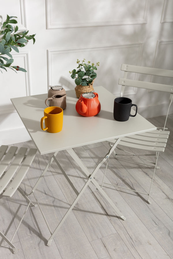 Carraig Donn Grey 2 Person Bistro Set