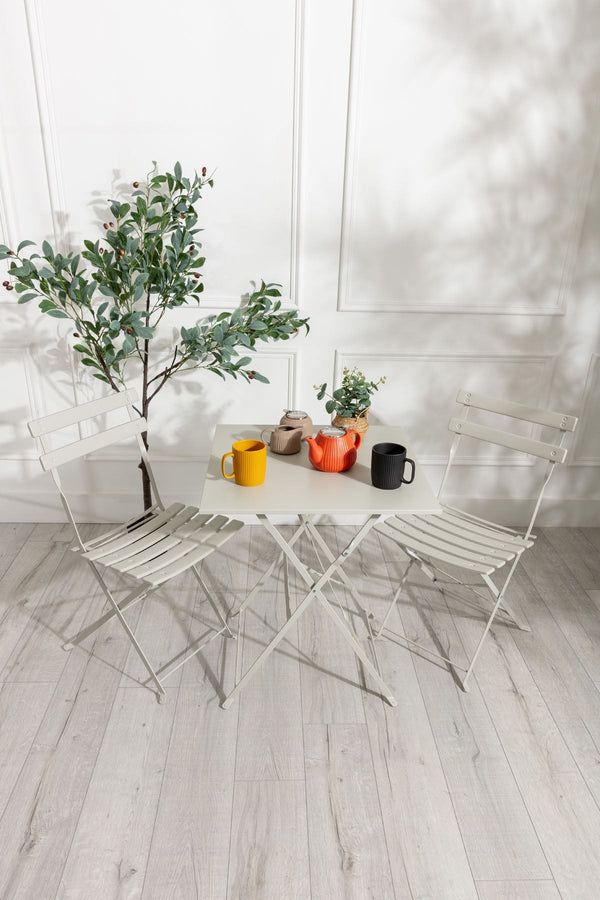Carraig Donn Grey 2 Person Bistro Set