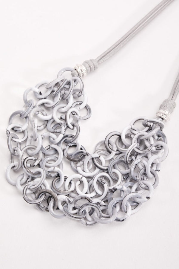 Carraig Donn Grey Loop Chain Necklace