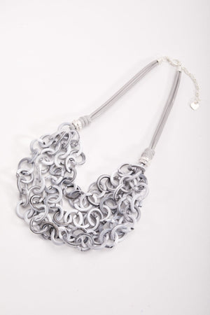 Carraig Donn Grey Loop Chain Necklace