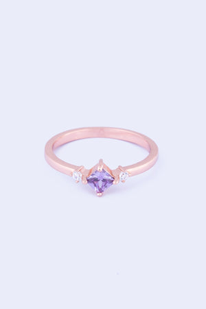 Carraig Donn Hailey Amethyst Ring Size 7