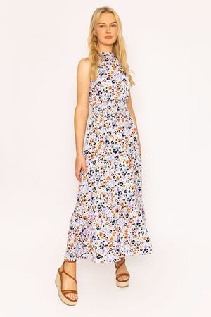 Carraig Donn Halter Neck Dress in Light Blue