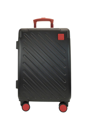 Carraig Donn Hard-shell Suitcase in Black