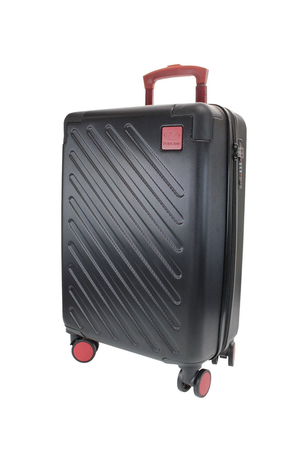 Carraig Donn Hard-shell Suitcase in Black