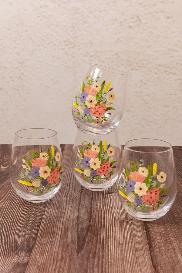 Carraig Donn Heritage Stemless Wine Glass Set Of 4
