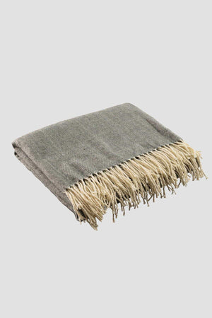 Carraig Donn Herringbone Knit Throw