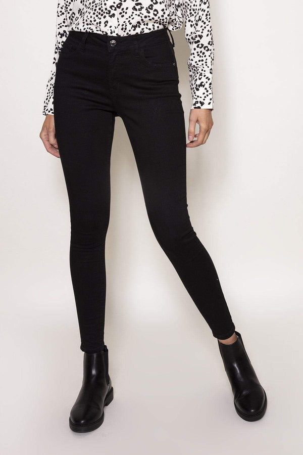 Carraig Donn High Waist Denim Jeans in Black