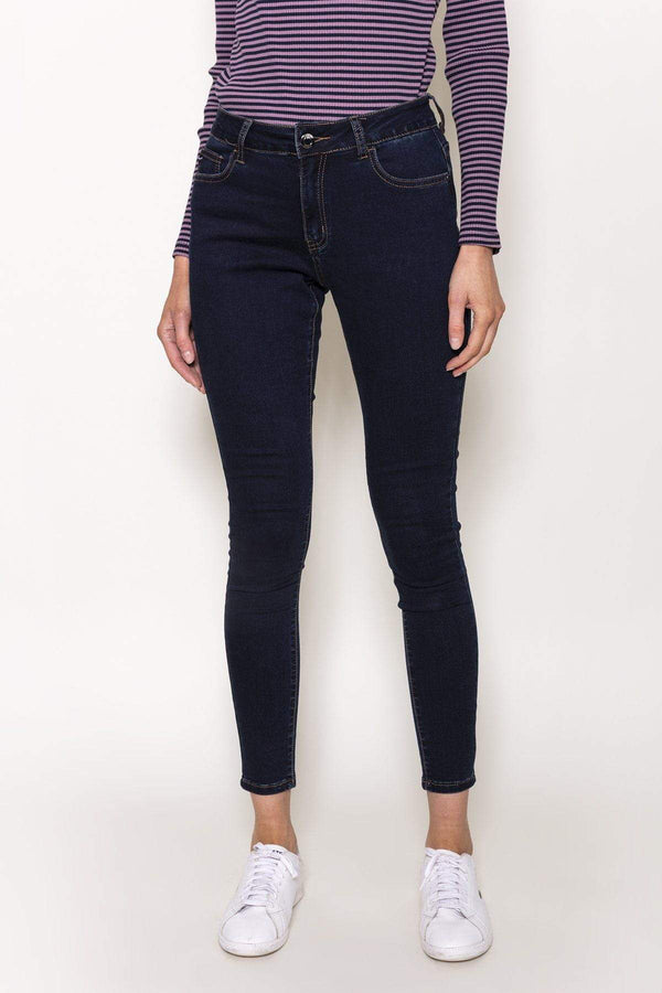 Carraig Donn High Waist Denim Jeans in Indigo