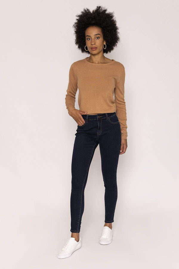 Carraig Donn High Waist Denim Jeans in Indigo