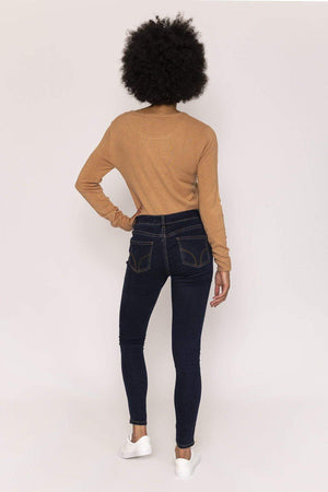 Carraig Donn High Waist Denim Jeans in Indigo