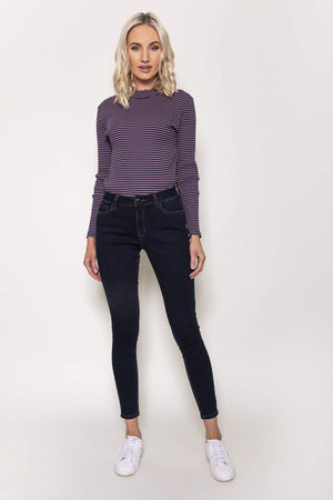 Carraig Donn High Waist Denim Jeans in Indigo