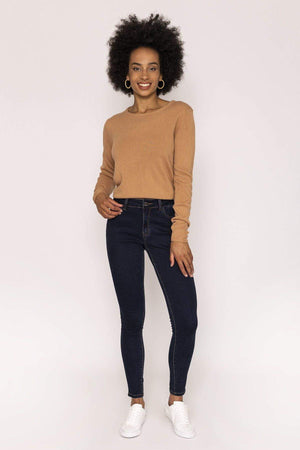 Carraig Donn High Waist Denim Jeans in Indigo