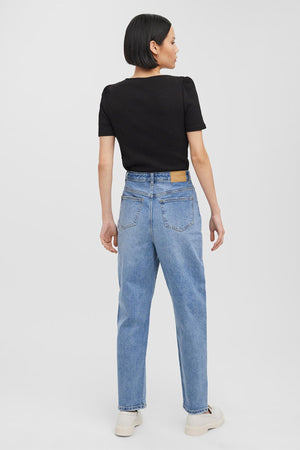 Carraig Donn High Waist Mom Jeans in Denim 30"