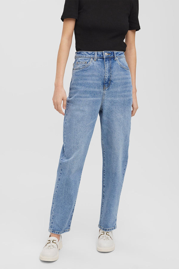 Carraig Donn High Waist Mom Jeans in Denim 30"