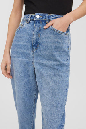 Carraig Donn High Waist Mom Jeans in Denim 32"